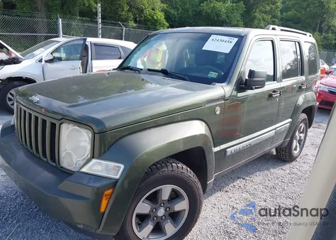 2008 Jeep Liberty Sport from USA, damaged, VIN 1J8GN28K48W266592